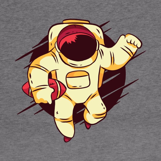 Astronaut football by LR_Collections